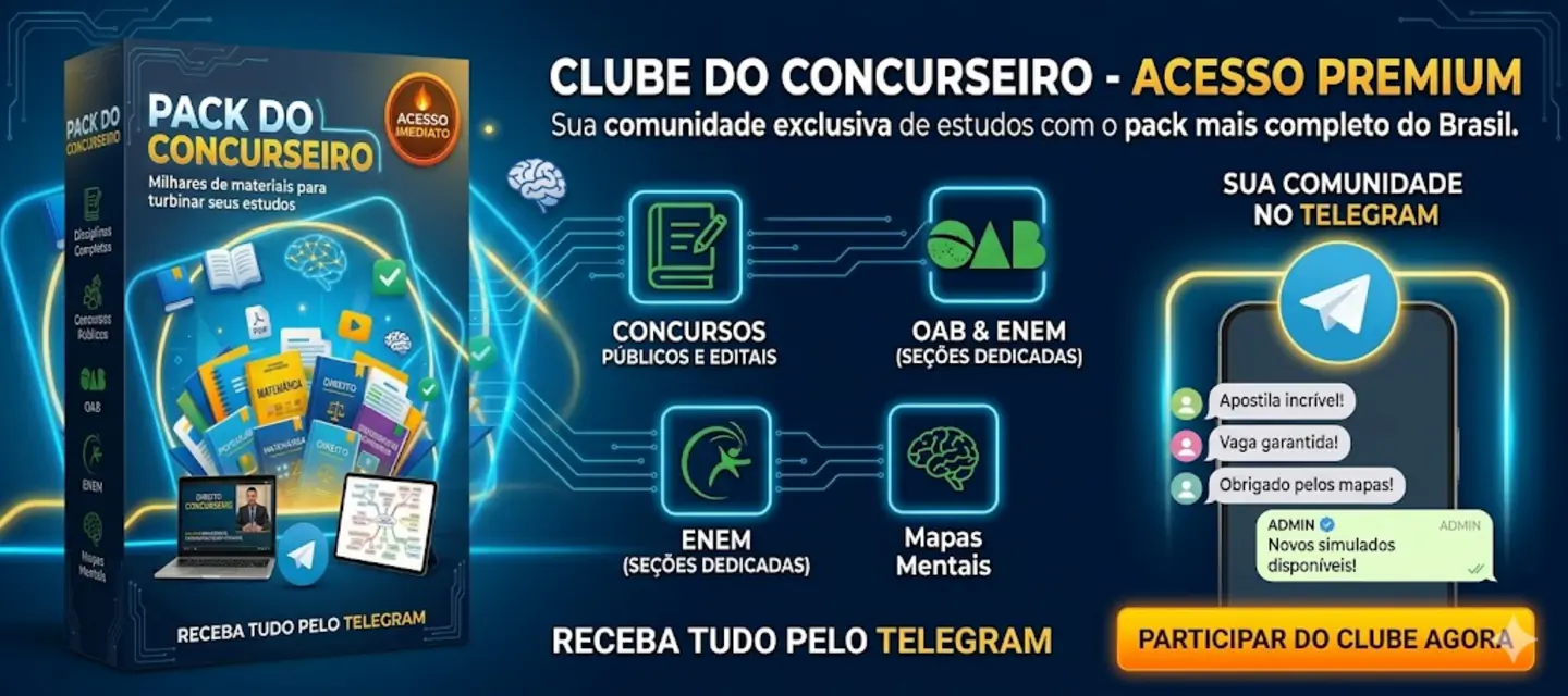 Pack do Concurseiro image.