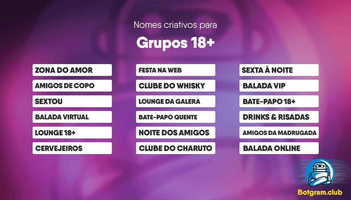 Grupos 18+