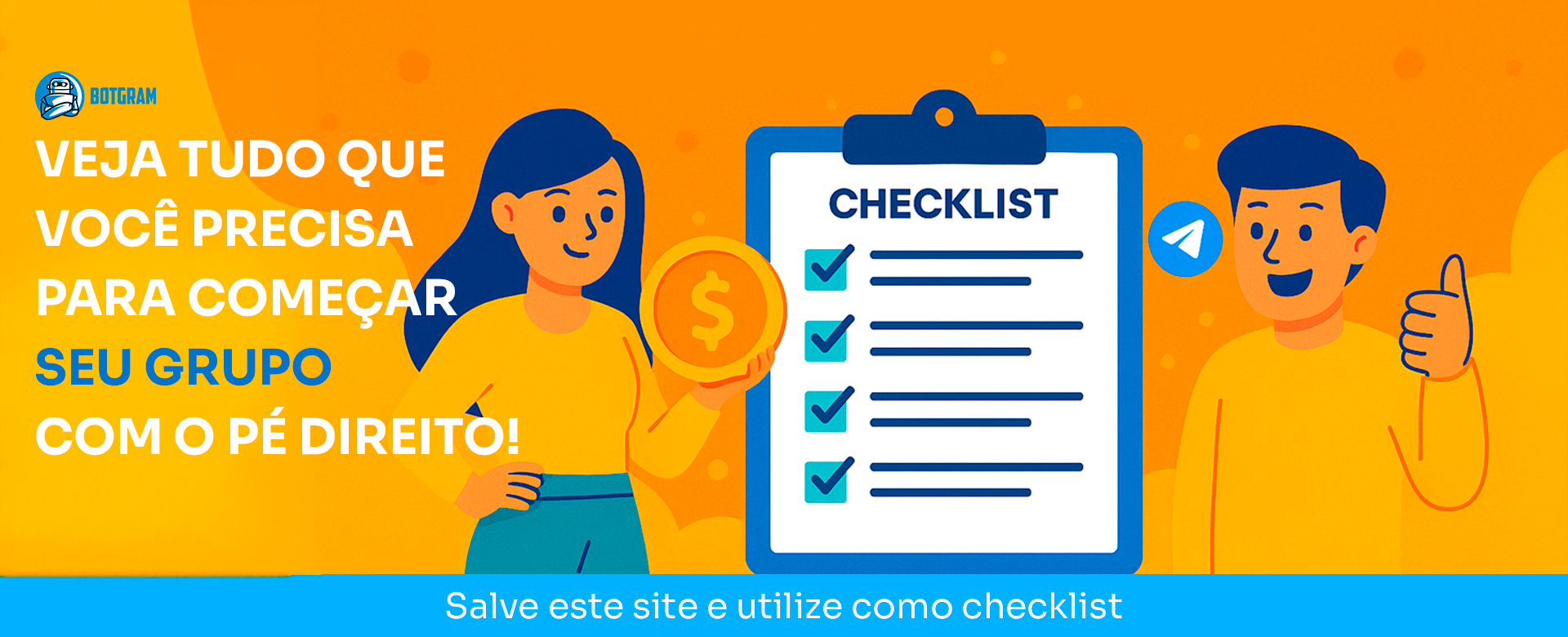 Checklist para criar grupo VIP no Telegram (guia prático 2024)- Blog ...